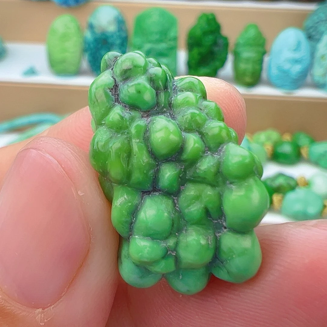 未镶嵌绿松石项链