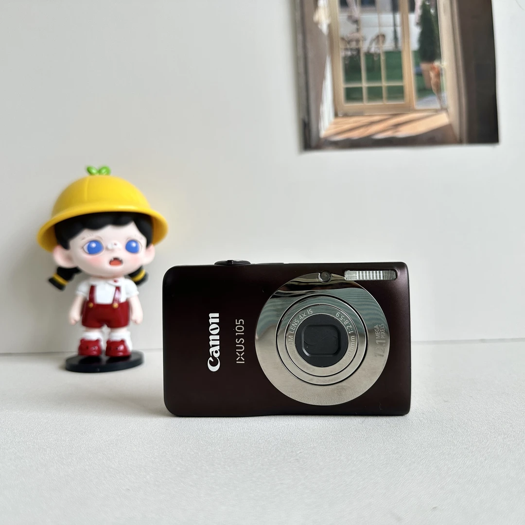 95新 Canon/佳能 佳能105棕色1200w像素4倍变焦