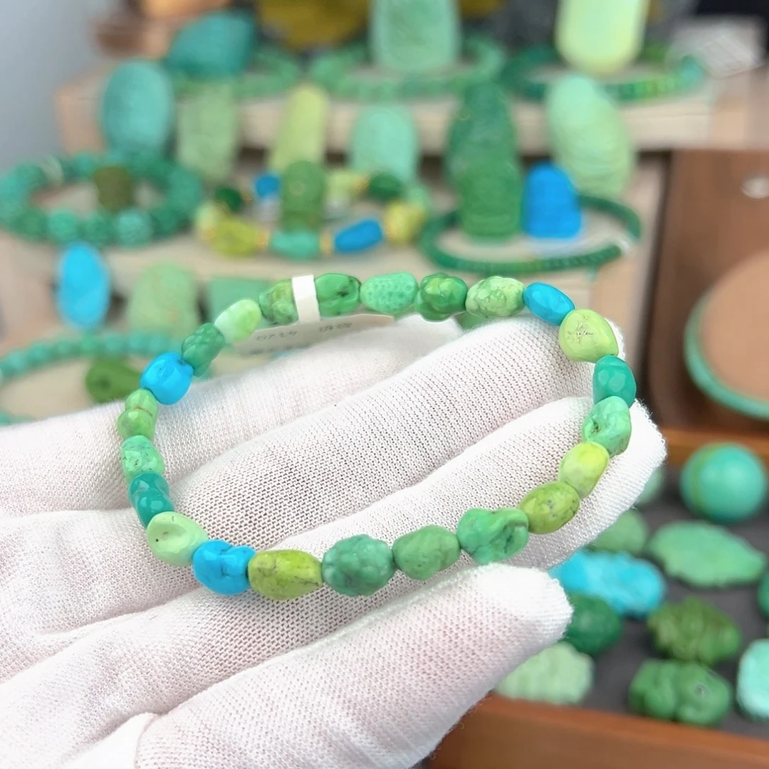 绿松石未镶嵌主播万珍