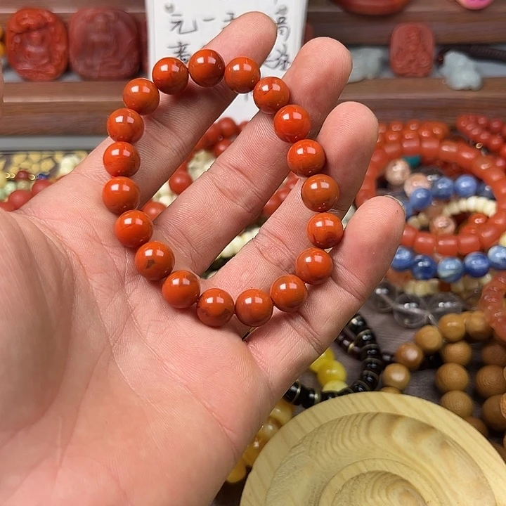 一***提玛瑙/玉髓未镶嵌手链50768