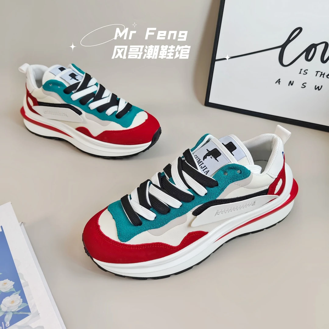 《广州潮品》72632秋季阿甘鞋休闲时尚运动潮鞋软底跑步男式鞋子