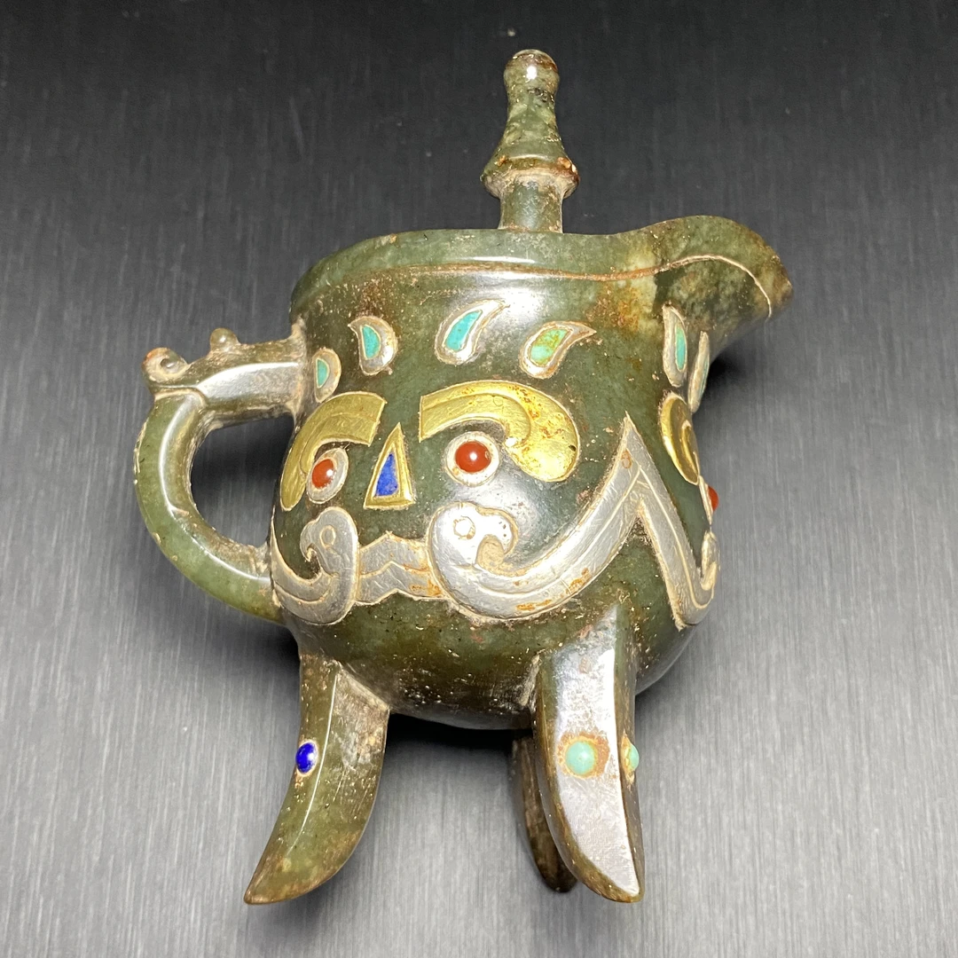 工艺品和田玉玉爵