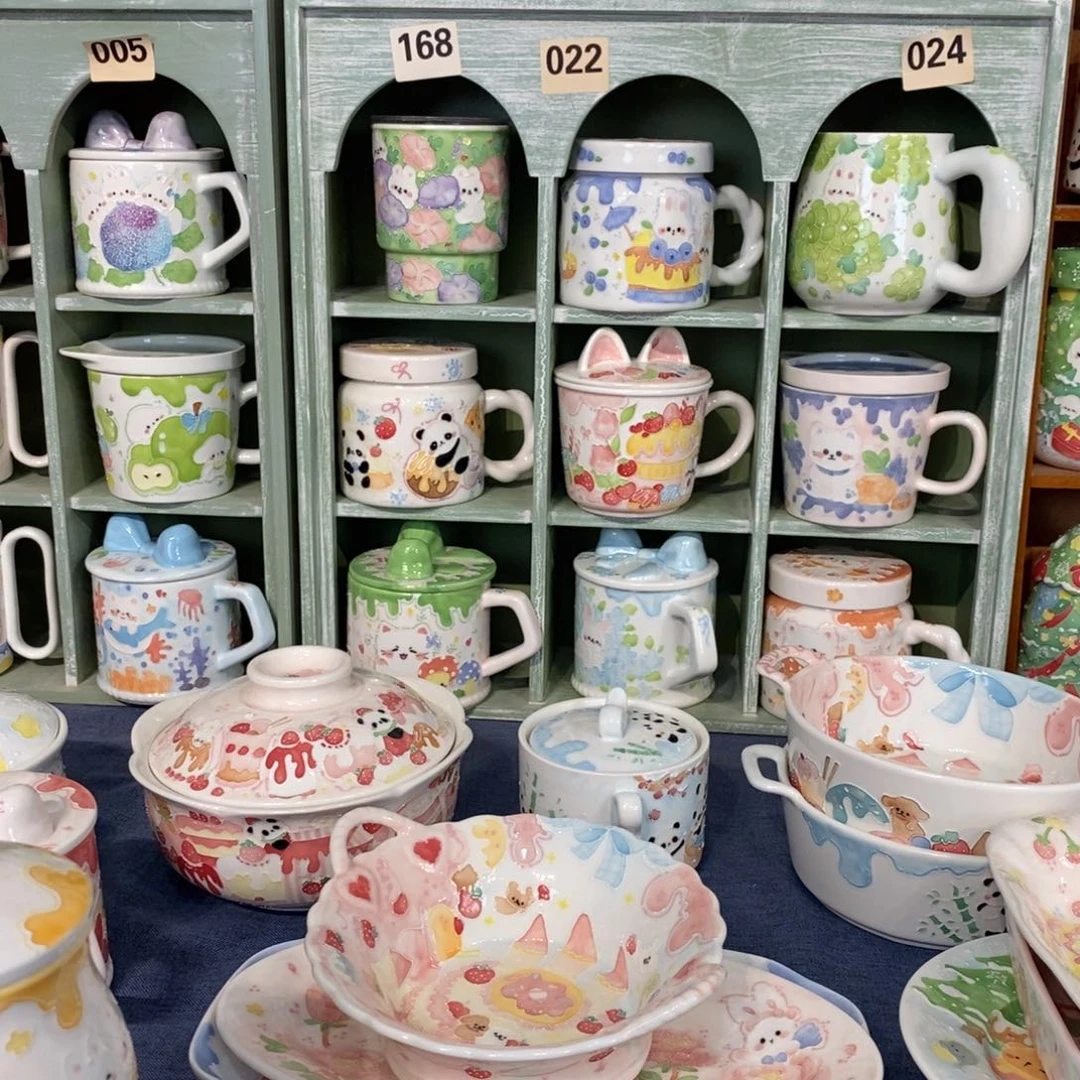 化****瓷片小猫壶微瑕福利