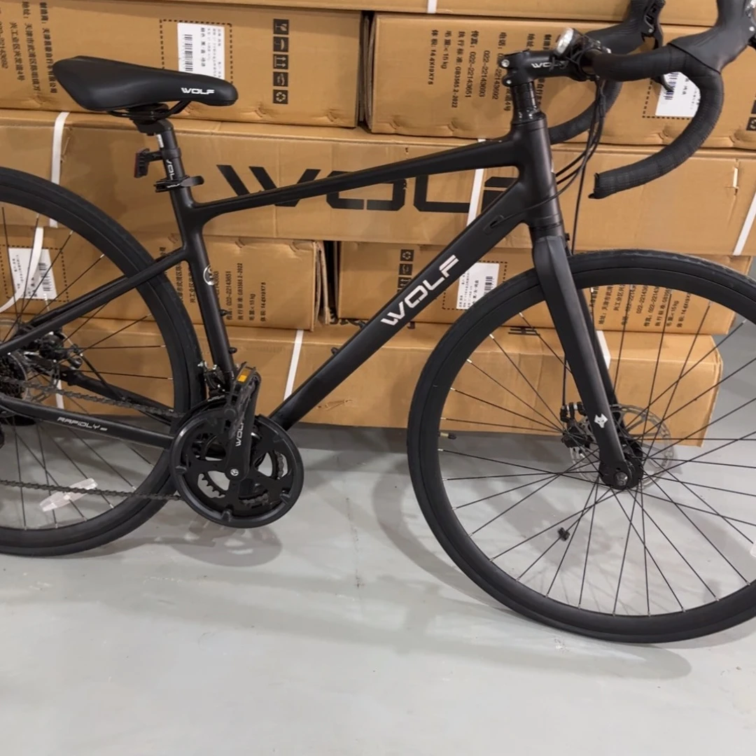 *****跑狼公路弯把14速铝