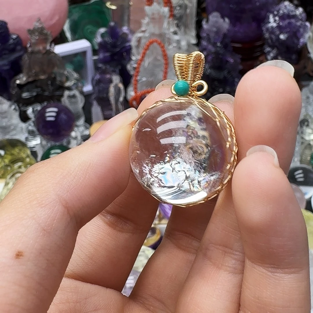 未镶嵌水晶珠宝半成品