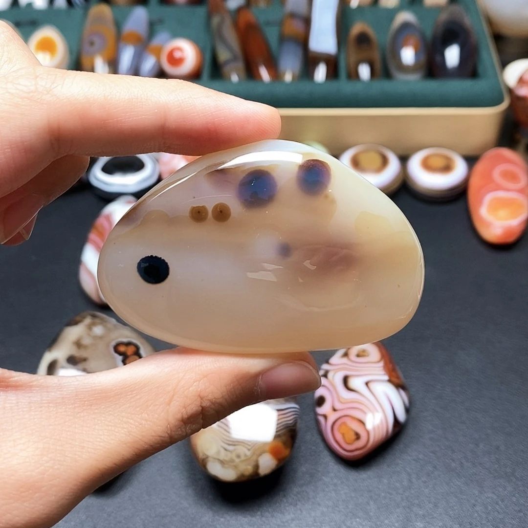 未镶嵌三毛玛瑙/玉髓