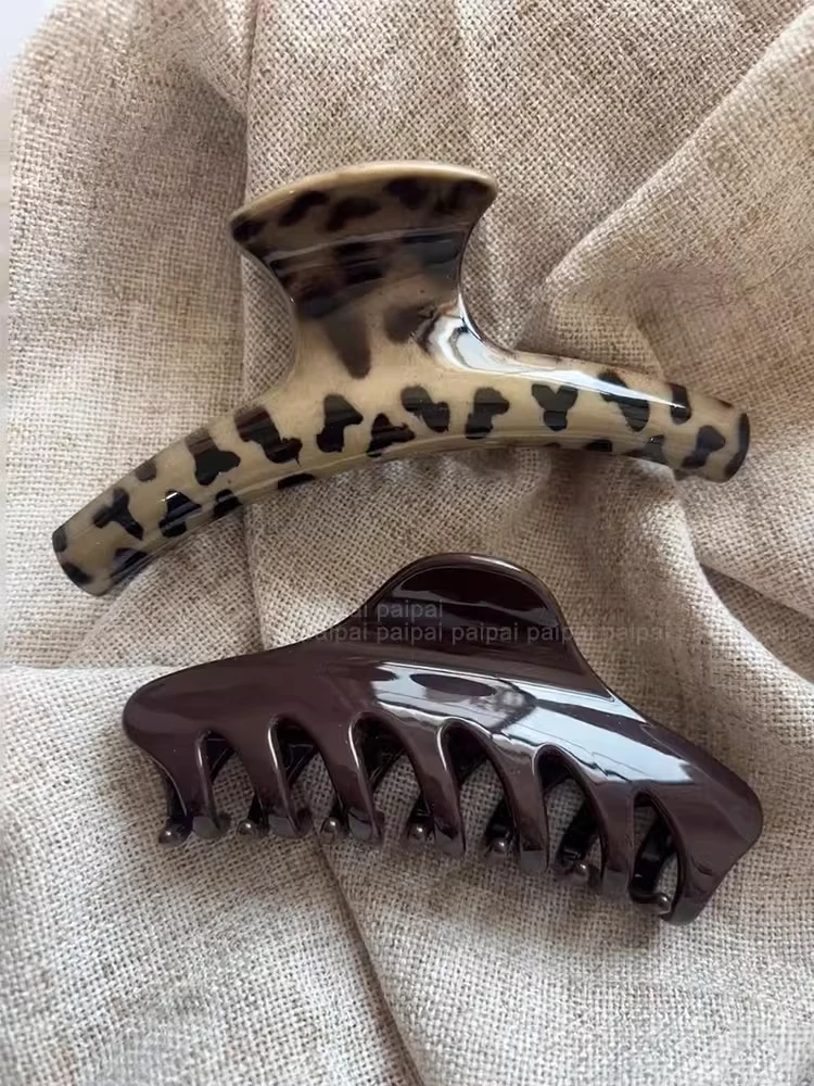 过目不忘~抓夹女高级感2025新款大号鲨鱼夹后脑勺发夹夏天发量大