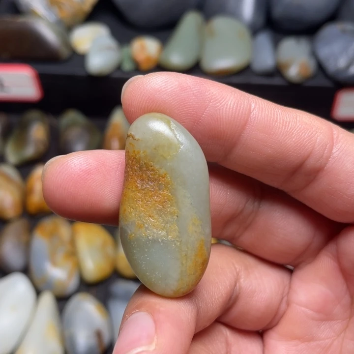 和田玉未镶嵌挂件8