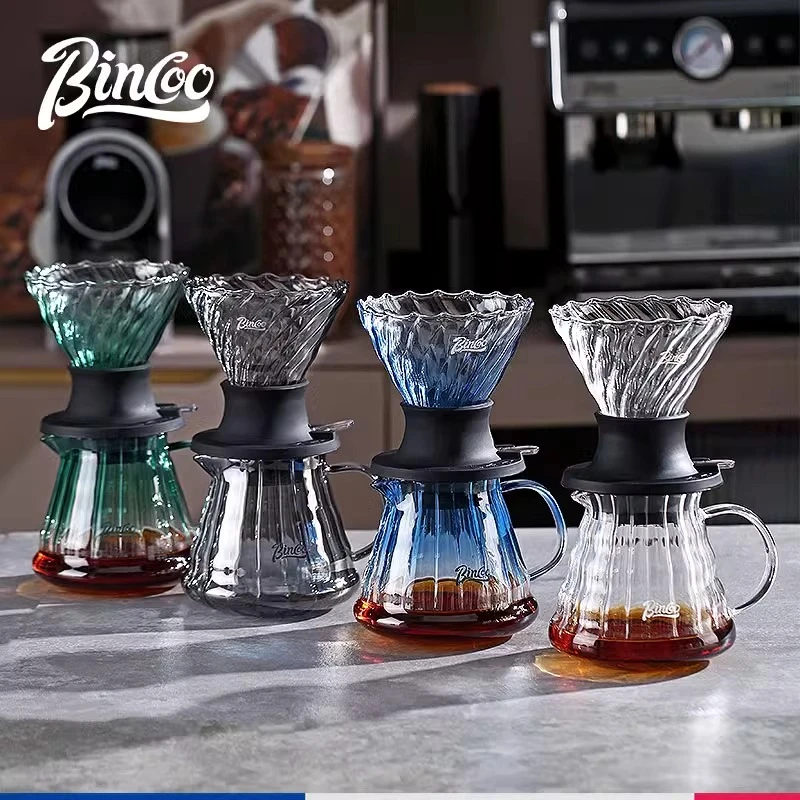 Bincoo咖啡聪明杯v60手冲咖啡滤杯家用小型手摇手磨咖啡器具滴滤