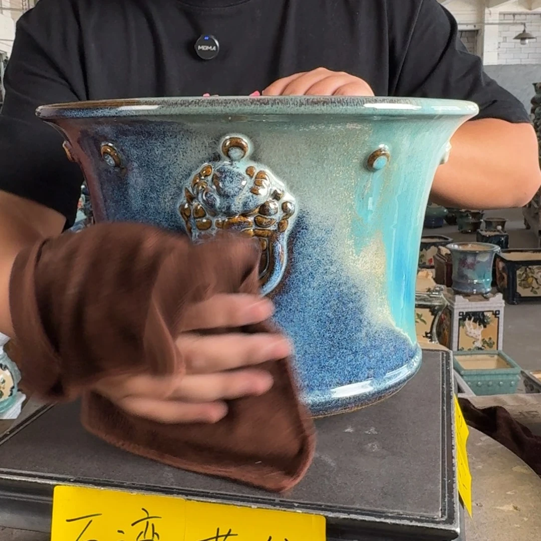 。一风堂石湾花盆 内25^18