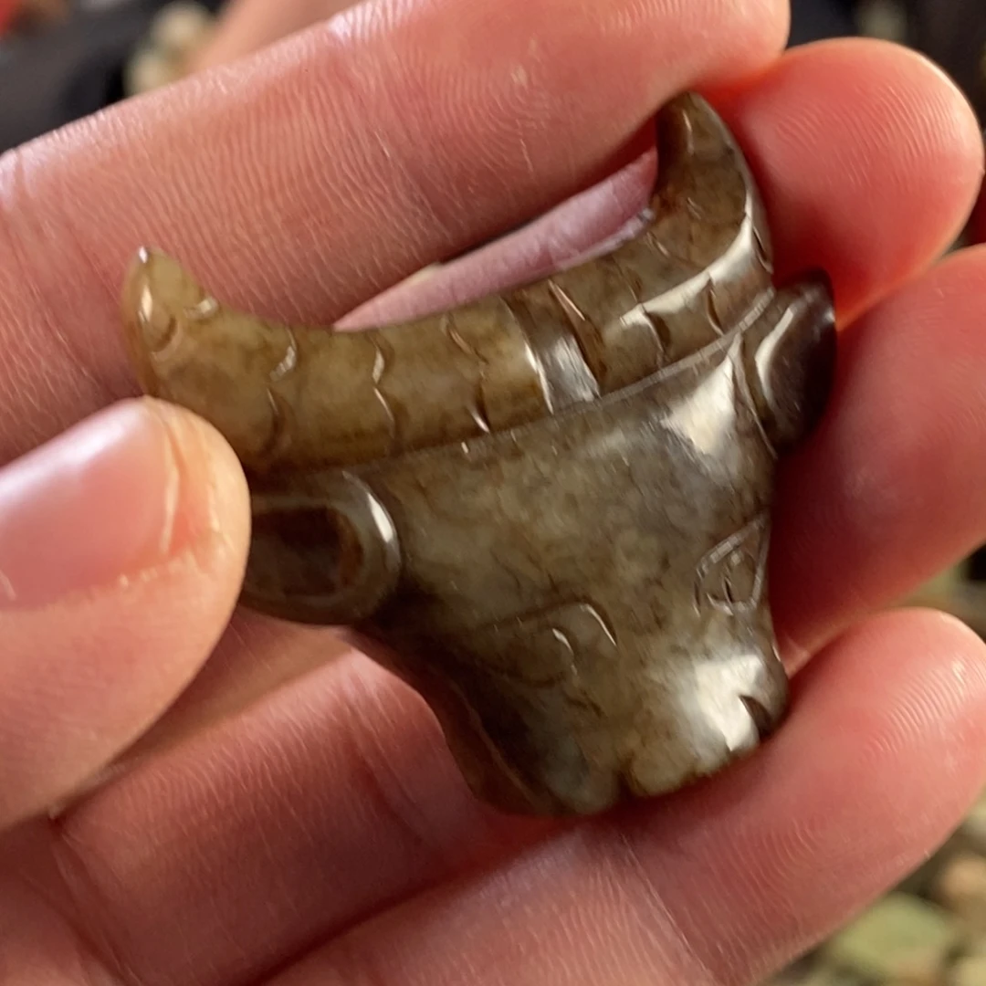 和田玉挂件未镶嵌叶***烦