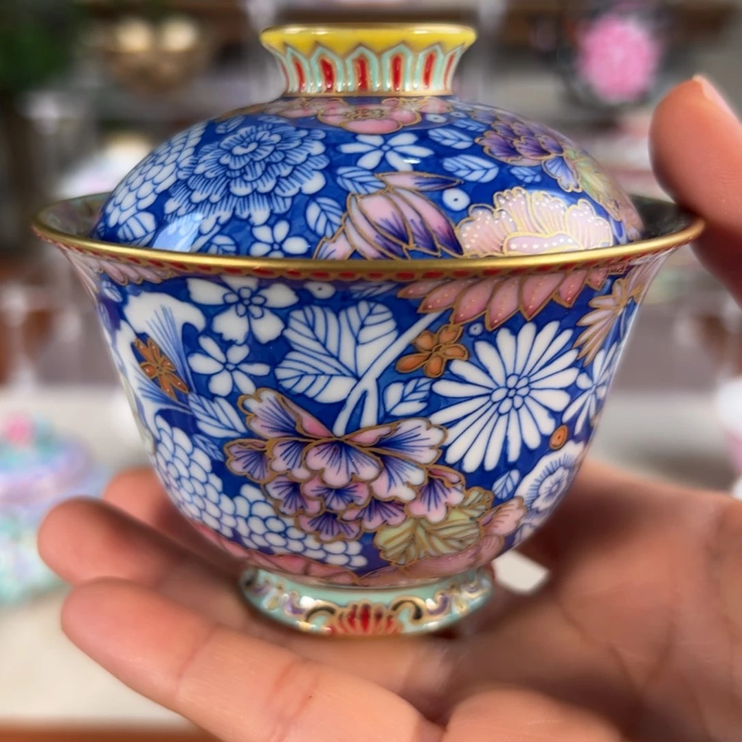 纯手工手绘 高端茶器