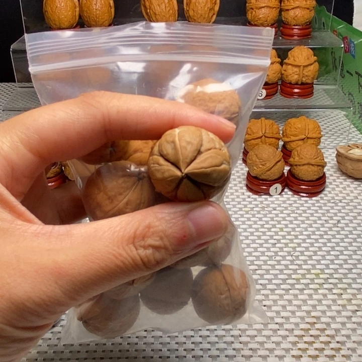 走***你把件文玩核桃1金枝玉叶手串