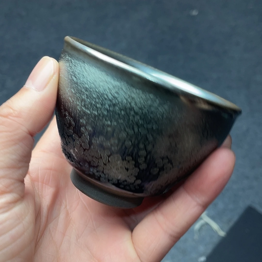 茶盏建盏主人杯一只微瑕