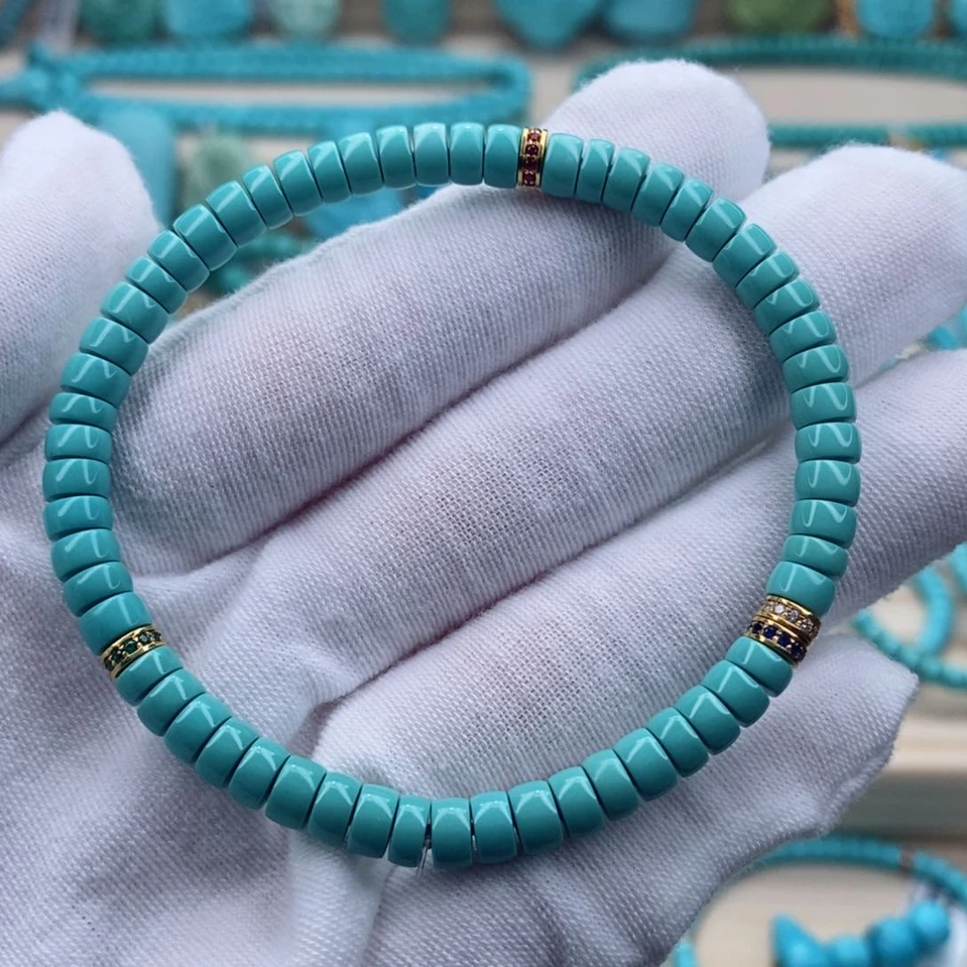 绿松石珠宝奇石未镶嵌