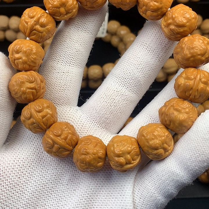 猴头核桃手串猴头