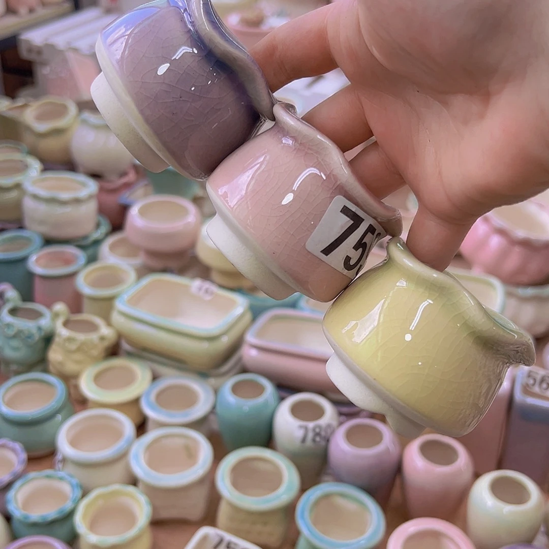 陶瓷花盆单场满12包邮