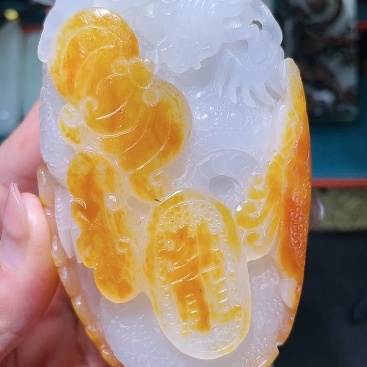 和田玉未镶嵌颈饰X7