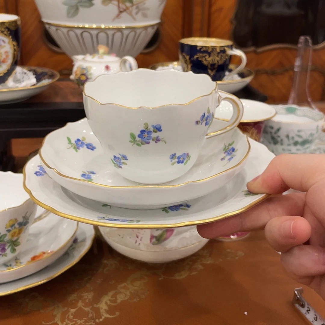 摆件中古一等咖啡杯碟