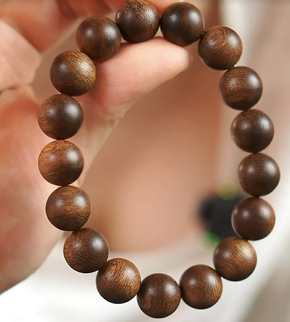 沉香蚁王 柬埔寨红油菩萨奇手串1.2