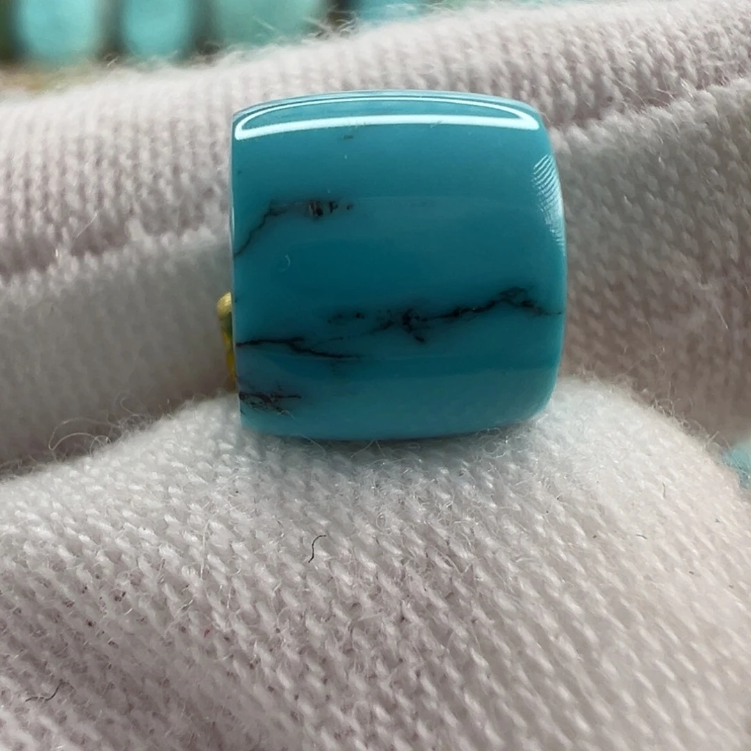 未镶嵌绿松石配饰8*7mm