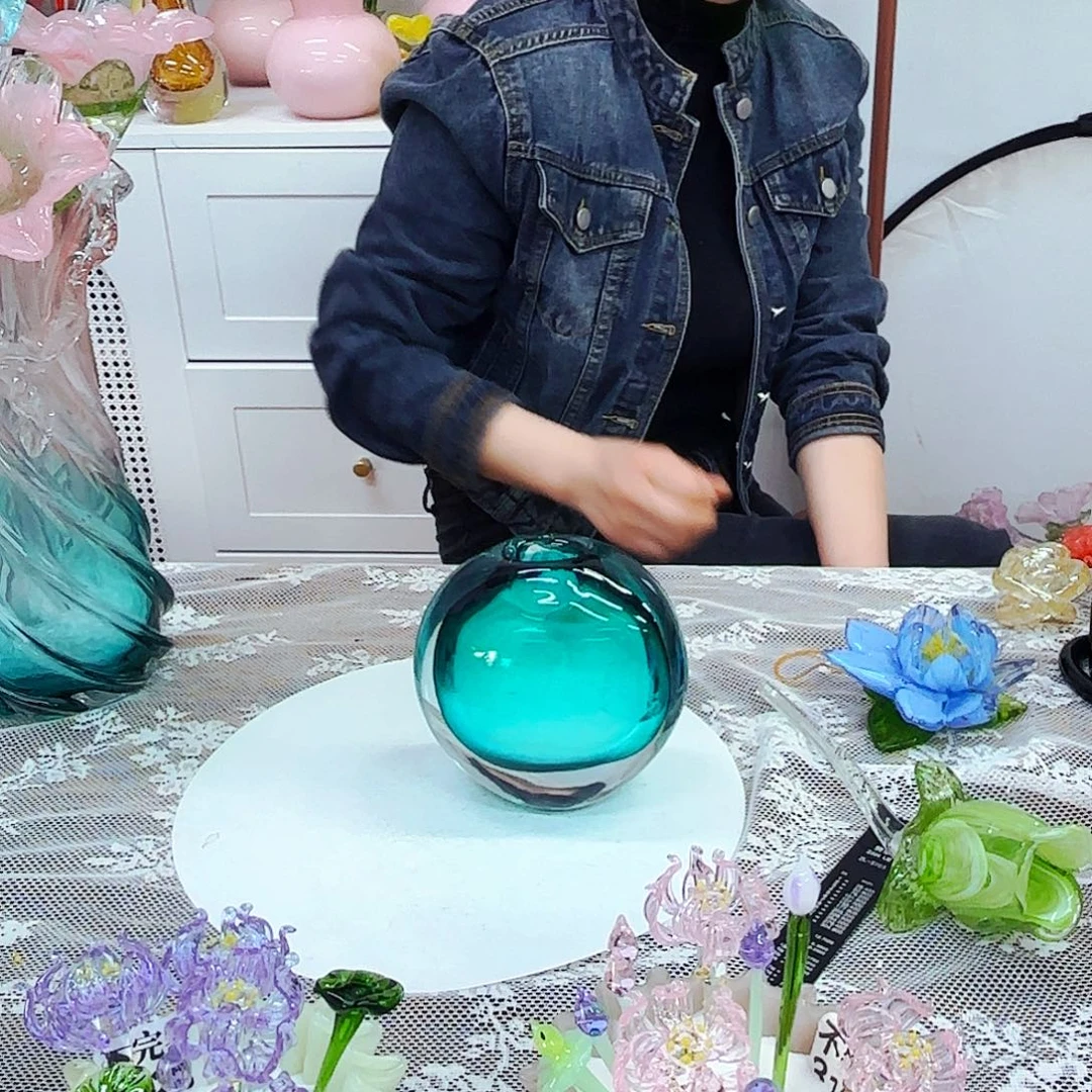 琉璃花瓶花器艺术品