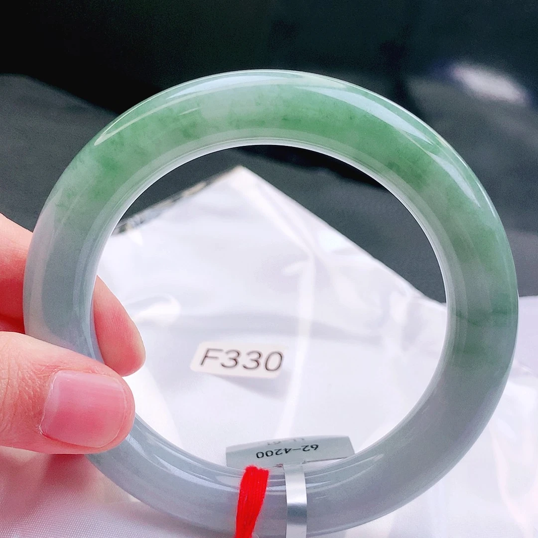 翡翠未镶嵌手镯缅甸天然a货翡翠手镯