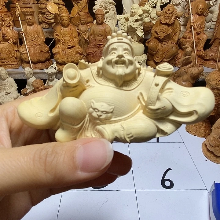 柏木（崖柏）财神爷 小瑕