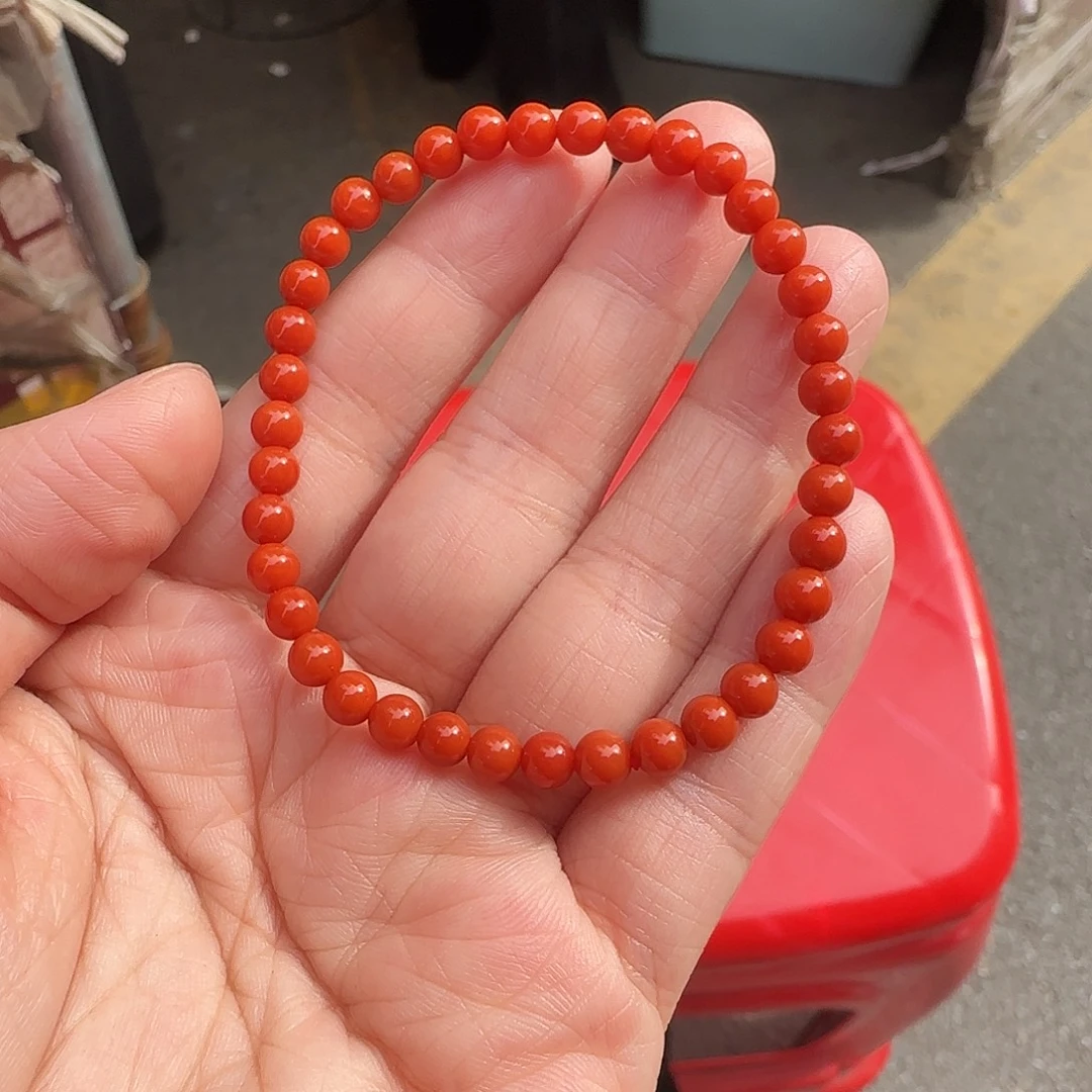 南红玛瑙未镶嵌颈饰