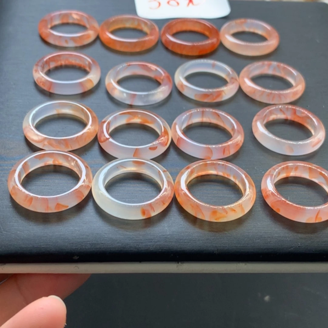 【闪购商品】未镶嵌戒指玛瑙/玉髓发一个