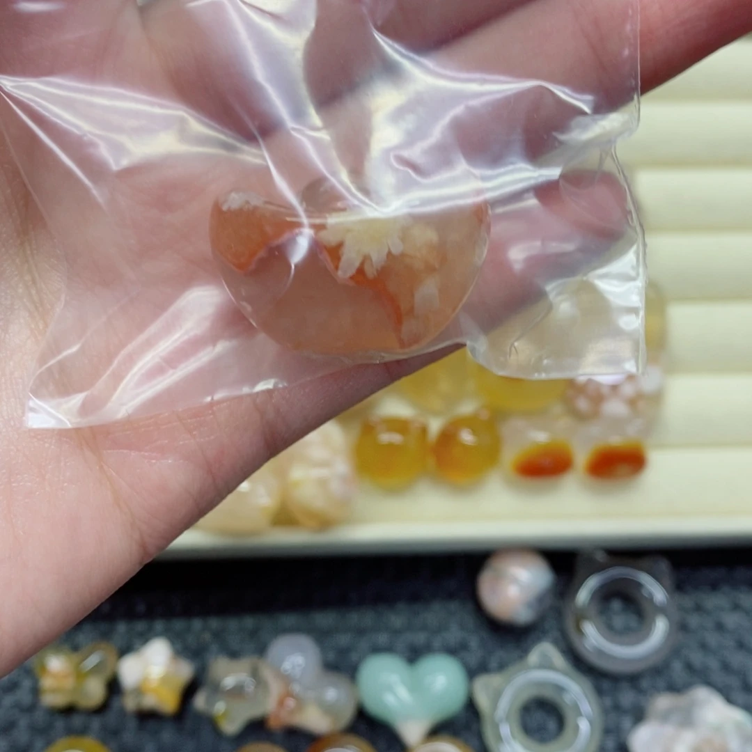 棋***！玛瑙/玉髓未镶嵌颈饰