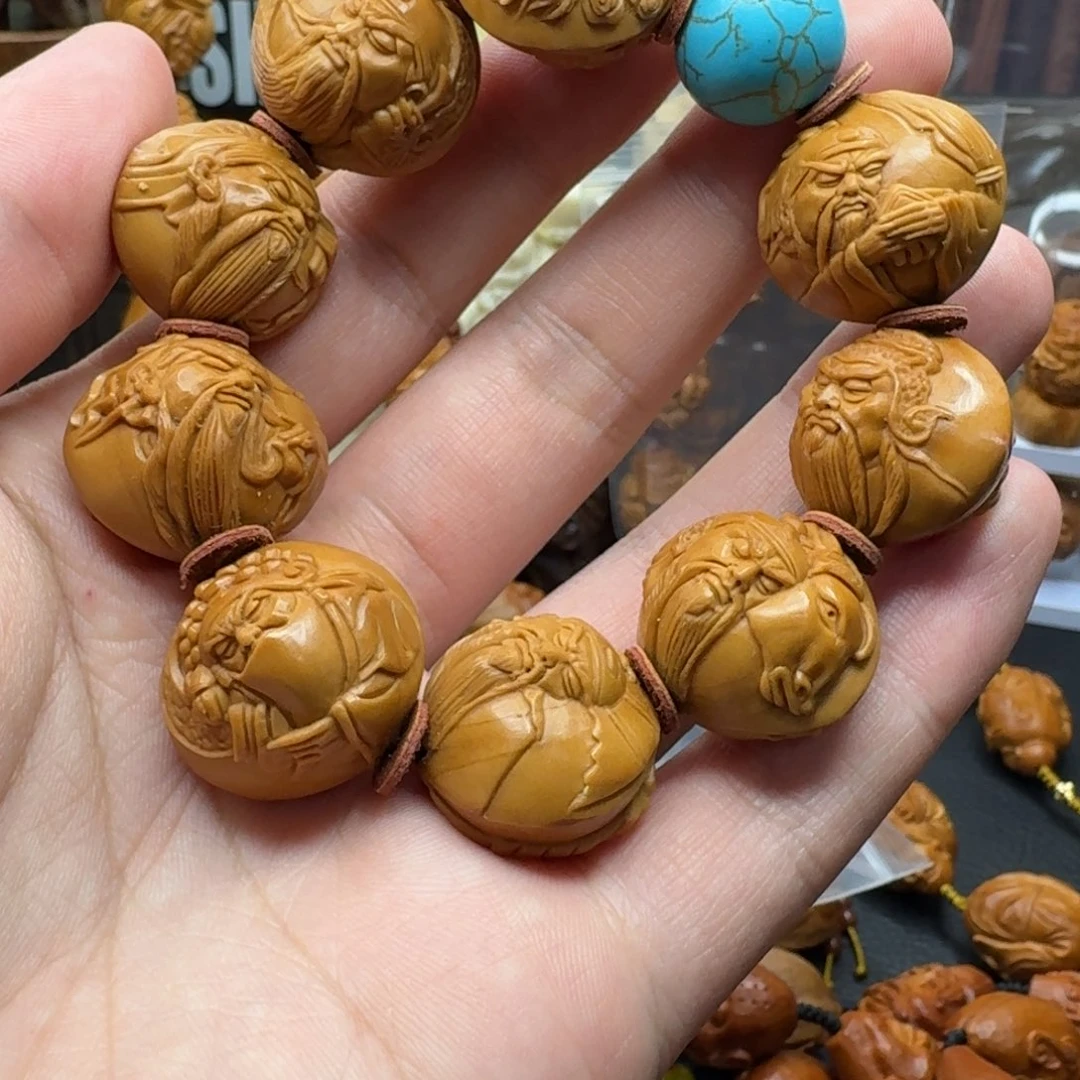 手串/手链橄榄核尺寸23左右关公