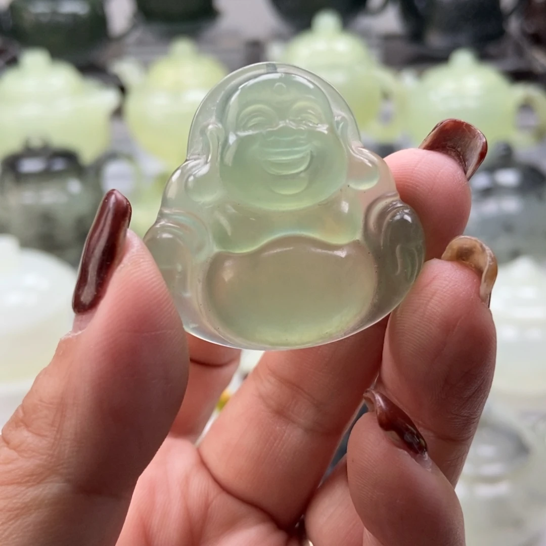 蛇纹石玉未镶嵌手链