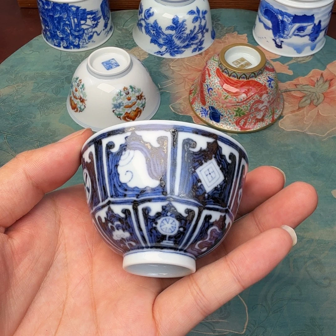现代景德镇全手工全手绘陶瓷