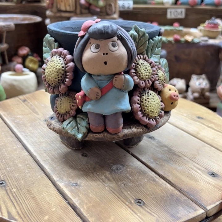 嘻哈多肉花盆百搭