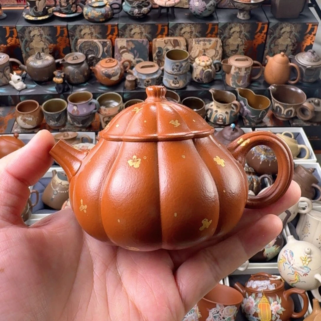 茶壶紫砂160ml原矿精工半手