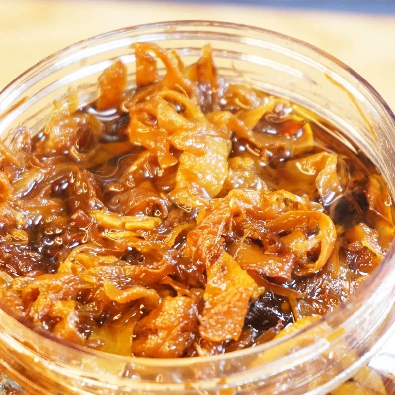 招牌特色温泉油黄笋晚上必备充饥下饭煮面条非常香