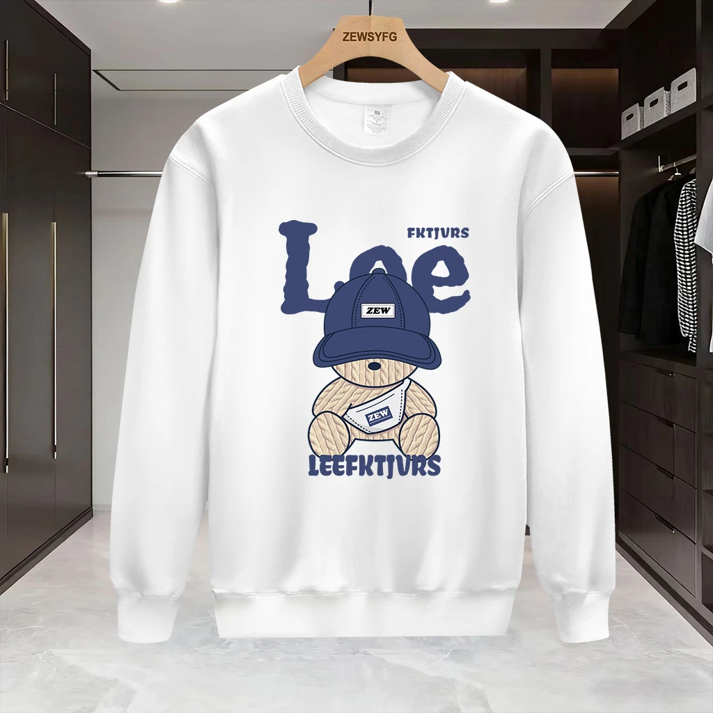 美式潮流高档重磅潮牌百搭长袖卫衣秋冬季男女款圆领套头休闲上衣