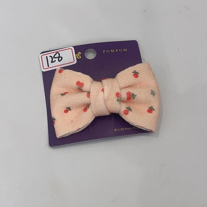 非金属蝴蝶结鸭嘴夹