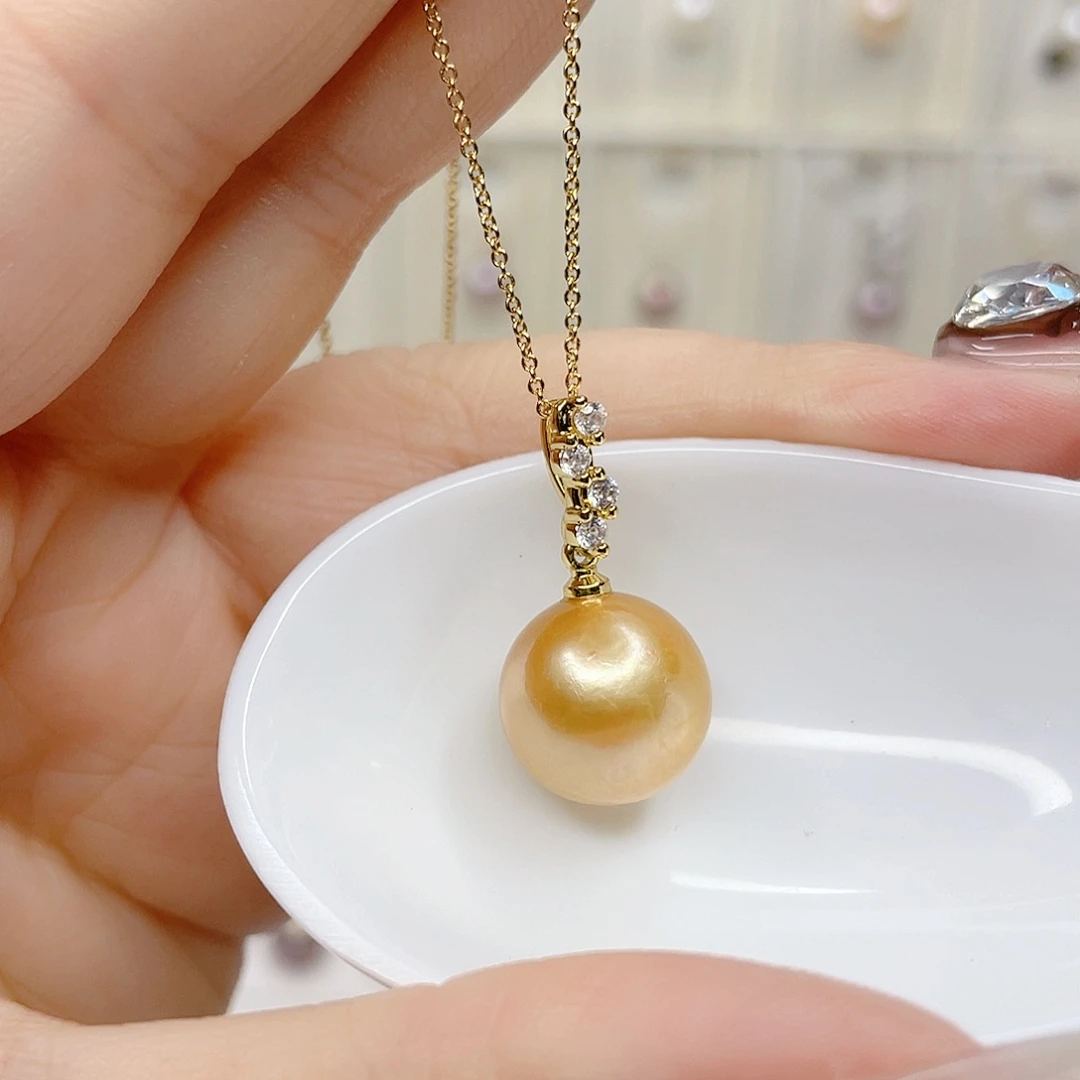 淡水珍珠合金吊坠(赠链)