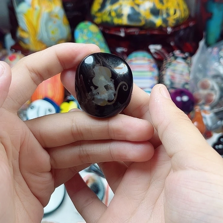 未镶嵌耳饰玛瑙/玉髓