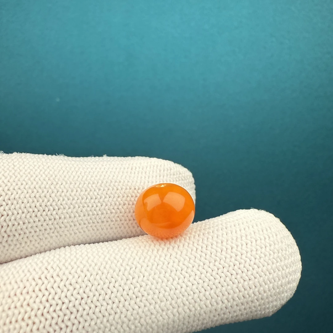 J9621天然原矿蜜蜡 算盘珠11*9mm 支持复检假一罚十