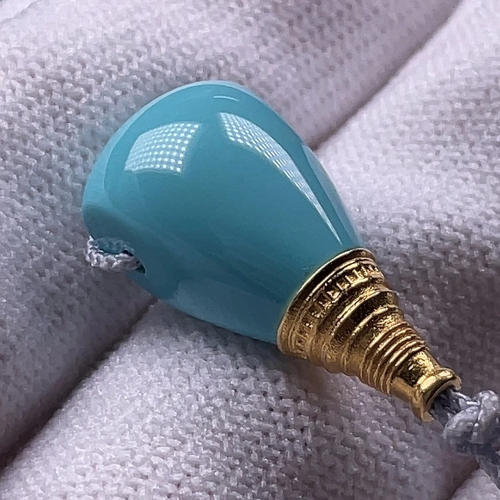 未镶嵌绿松石珠宝半成品