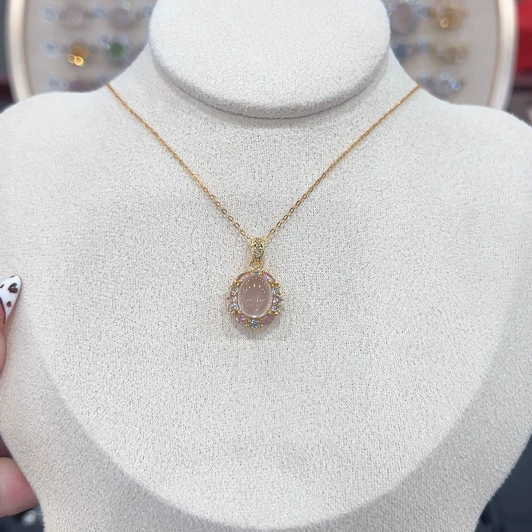 蛇纹石玉银S925镶嵌戒指