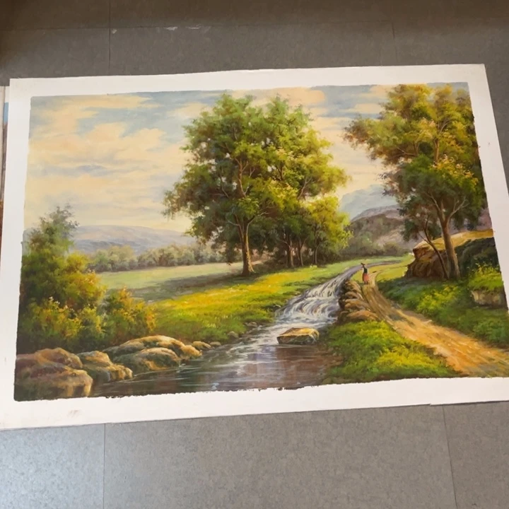 J***e油画油画作品入选6090