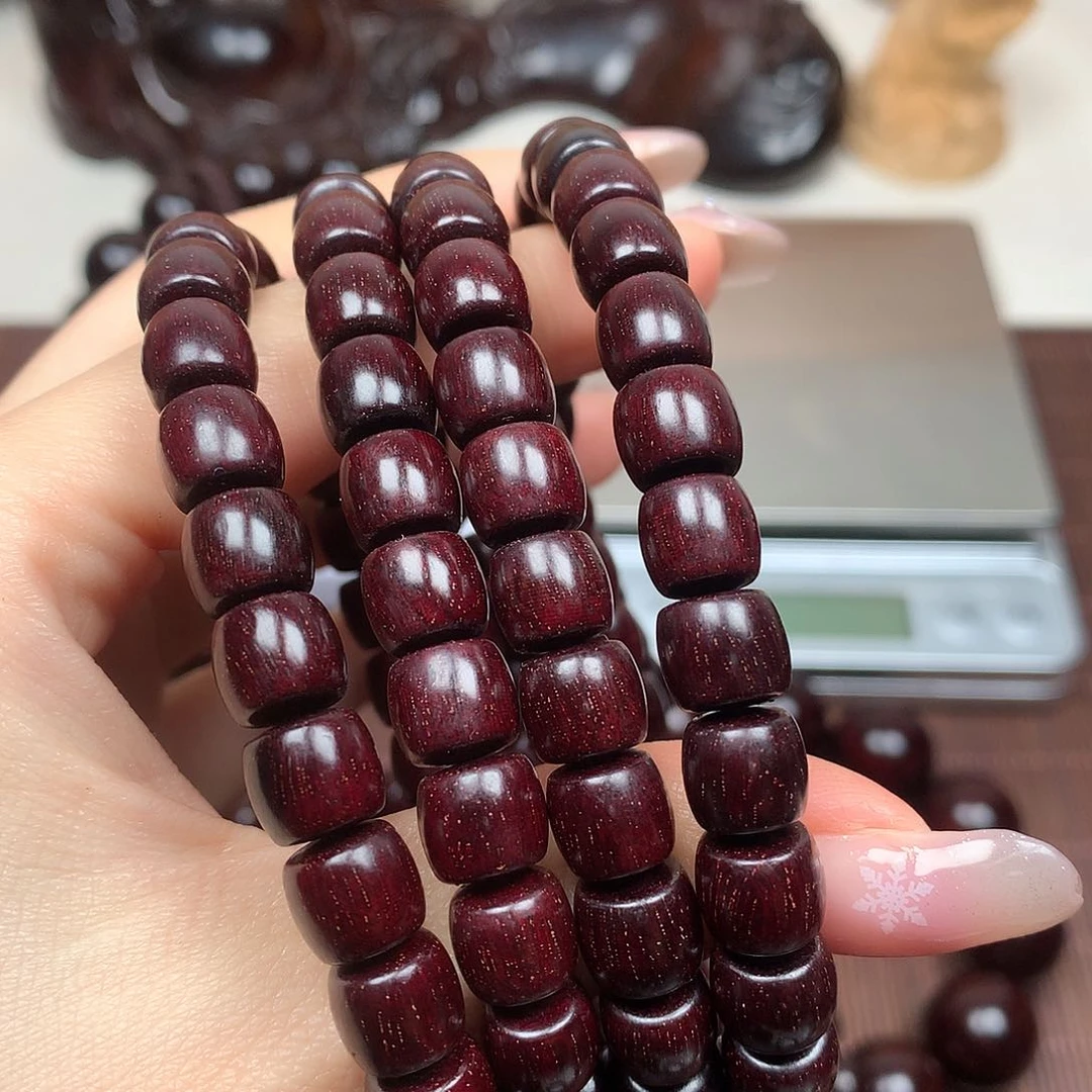 檀香紫檀（小叶紫檀）m**u8.9直切爆星108颗