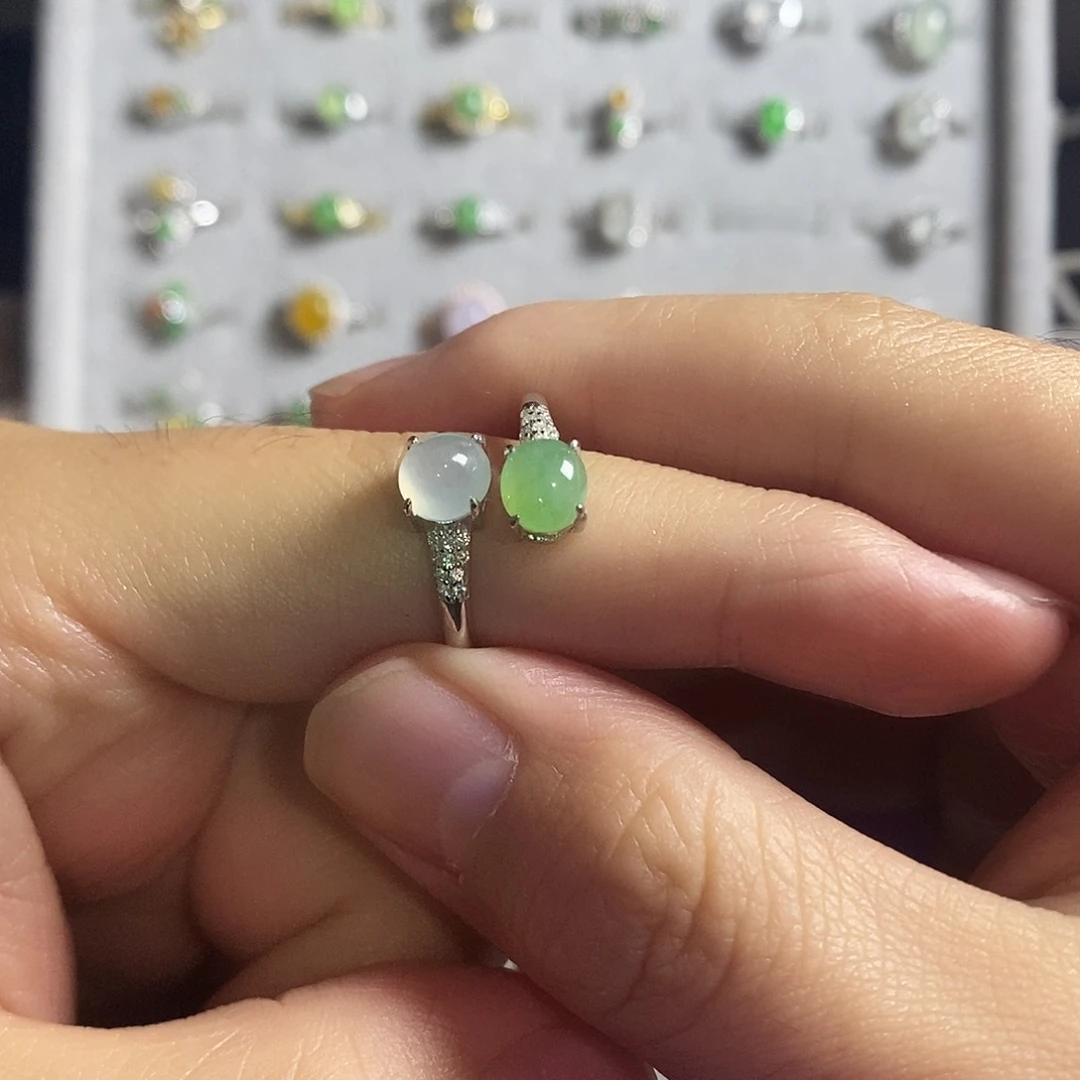 翡翠未镶嵌戒指翡翠戒指