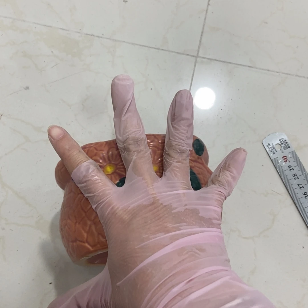 红陶高温陶瓷花盆五个