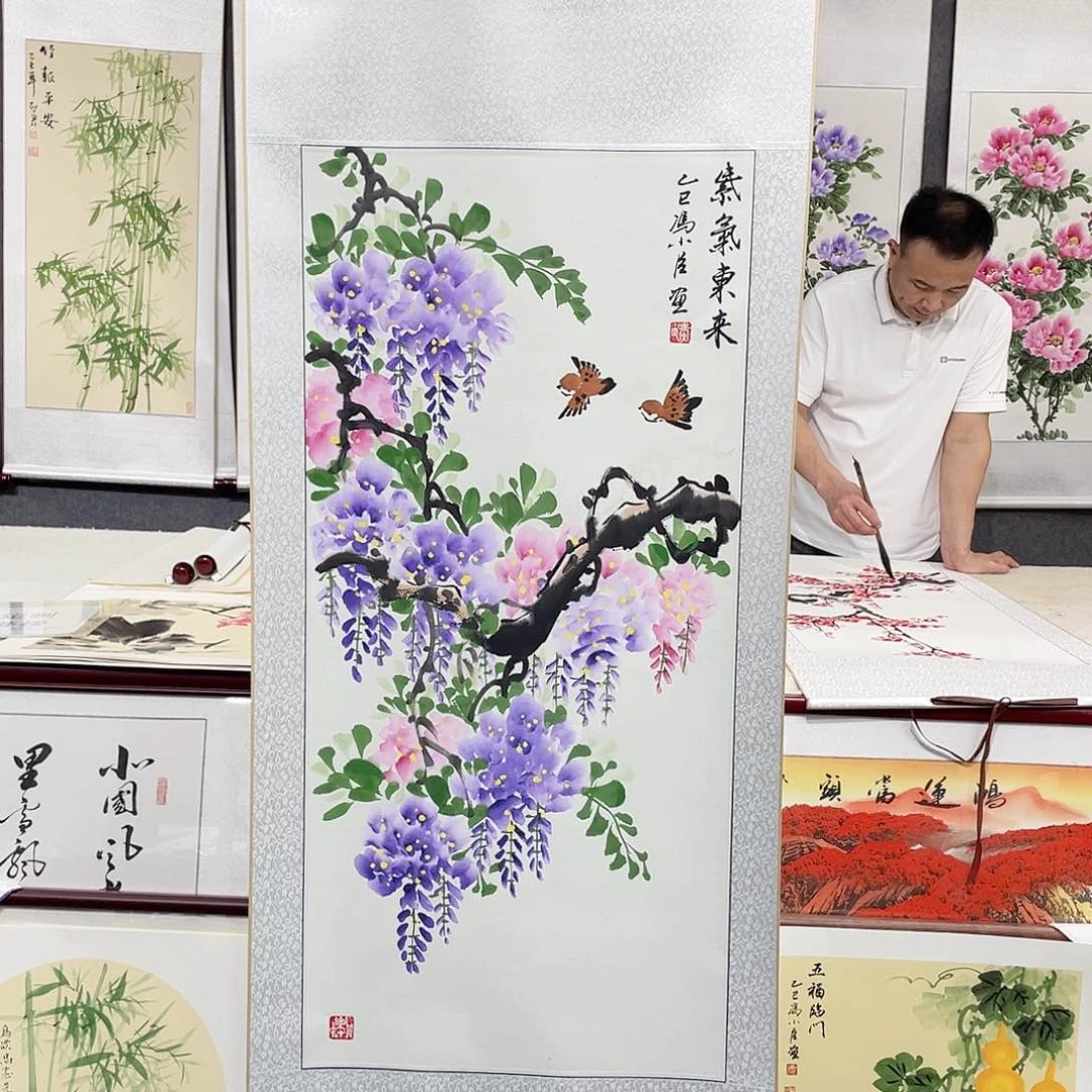 国画手绘作品手绘作品