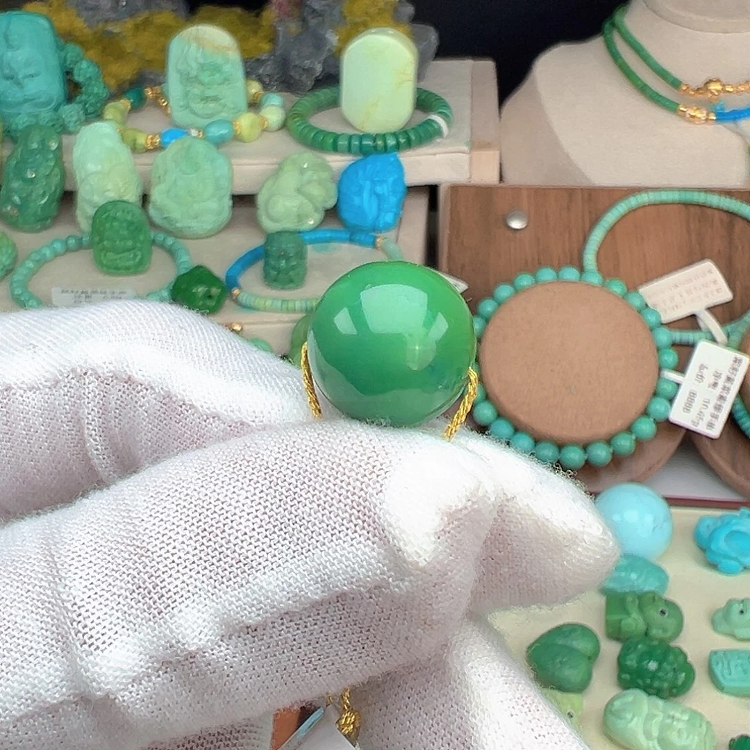 绿松石未镶嵌主播夏